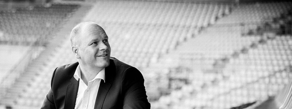 Dr. Holger Schmitz im Stadion