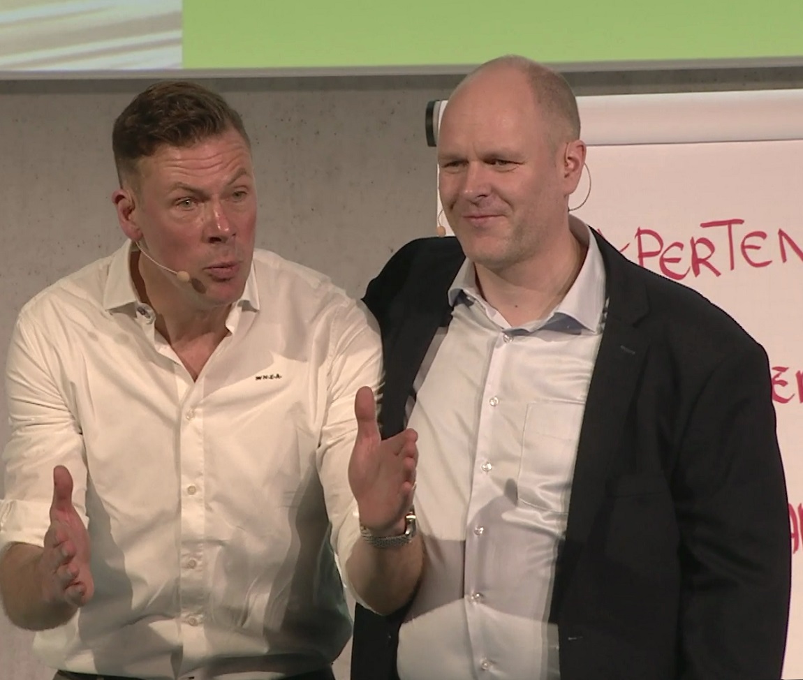 Vortragsredner Dr. Holger Schmitz und Erik Meijer