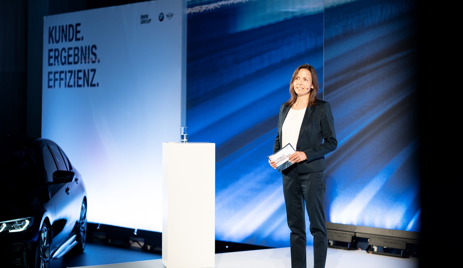 Moderation mit der Moderatorin Ursula Unger
