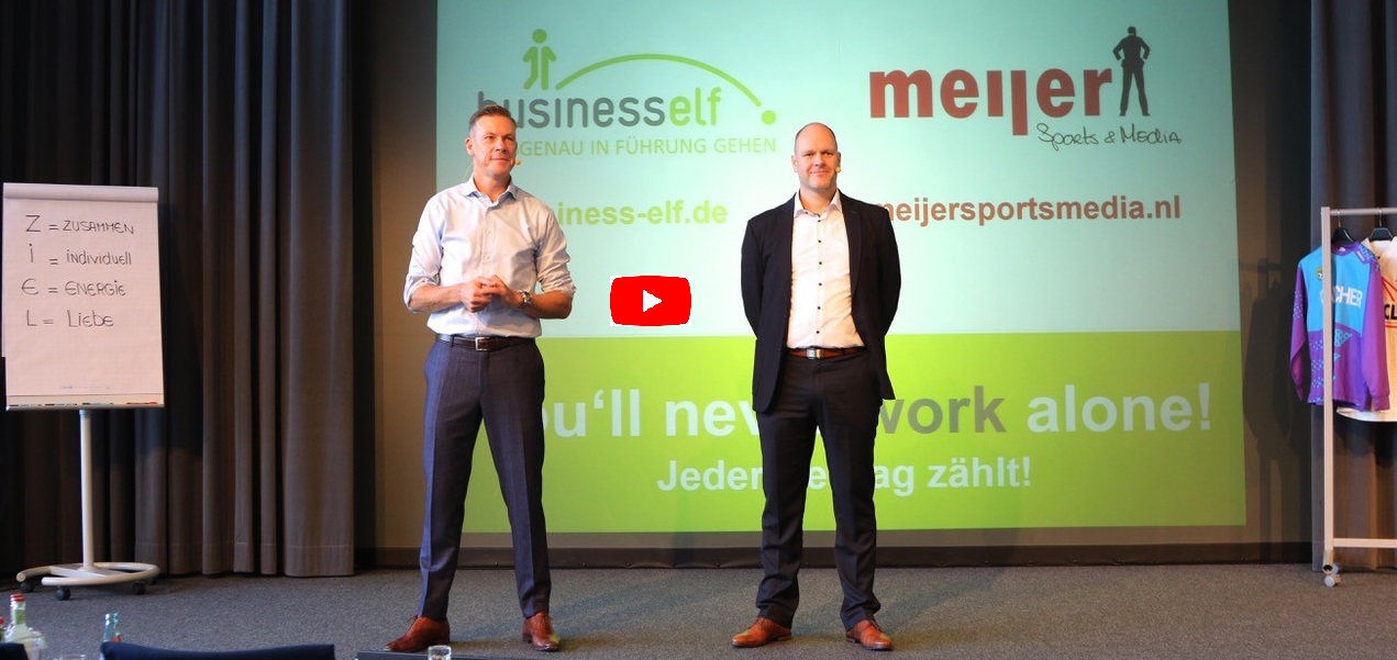 Leadership Experten - Diversity Speaker live auf der Bühne - Dr. Schmitz und Erik Meijer