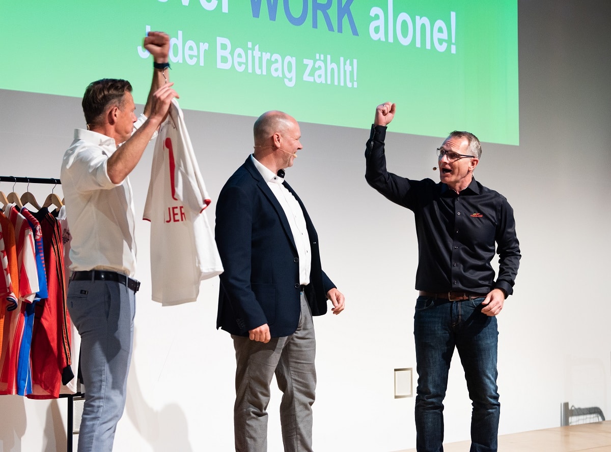 Keynote Führung macht den Meister begeistert Publikum